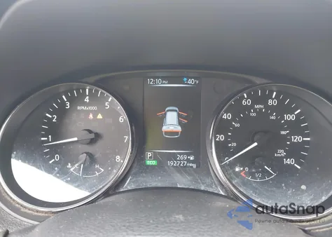 2017 Nissan Rogue Sv z USA, uszkodzony, nr VIN KNMAT2MVXHP548653